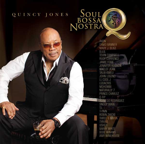 Quincy Jones is pictured on the cover of his...